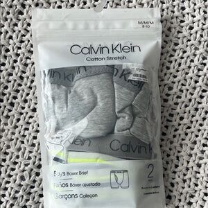Calvin Klein Cotton Stretch Boxer Briefs - Gray